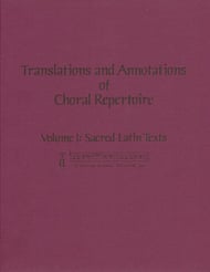 Translations and Annotations, Vol. 1 book cover